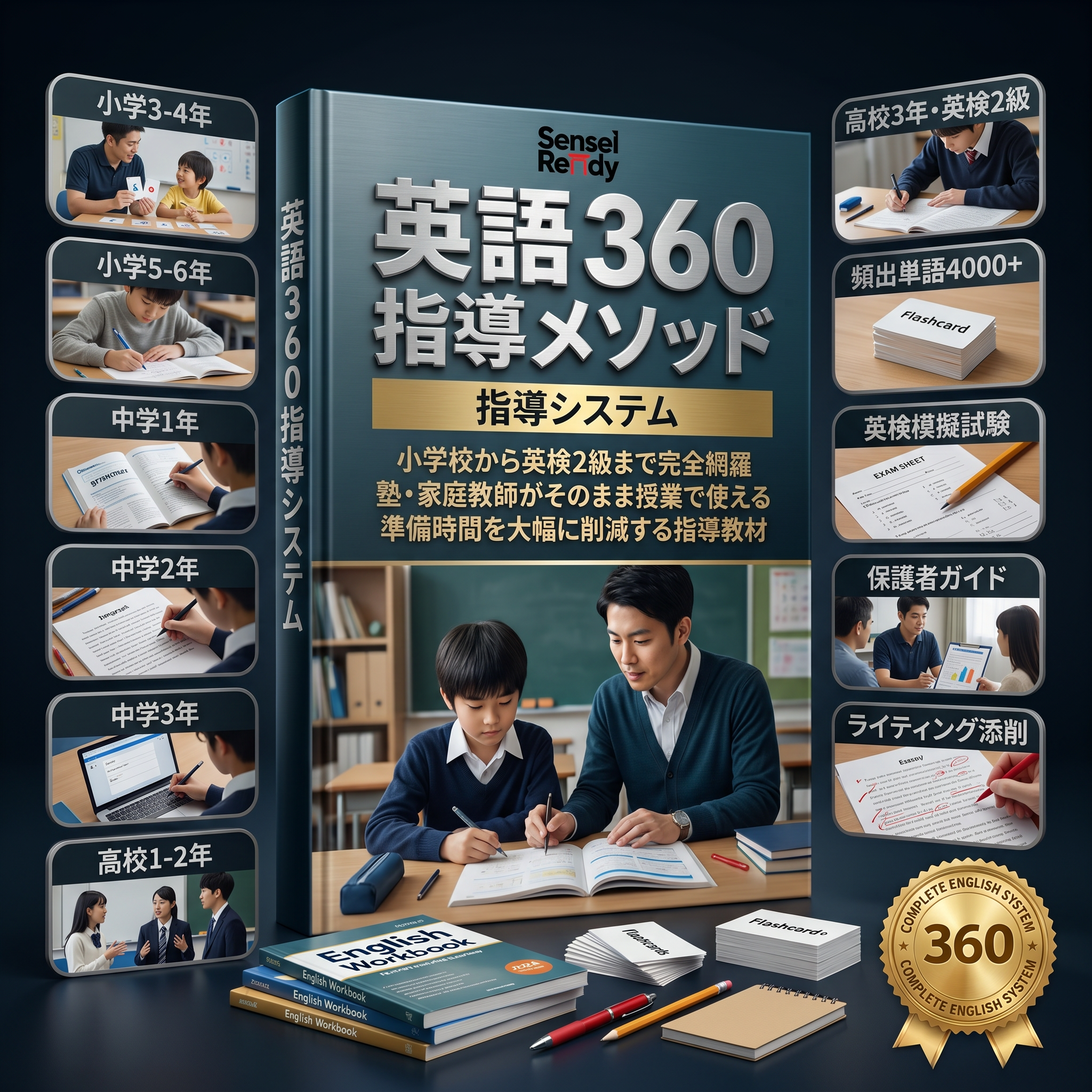 Sensei Ready - 英語 360