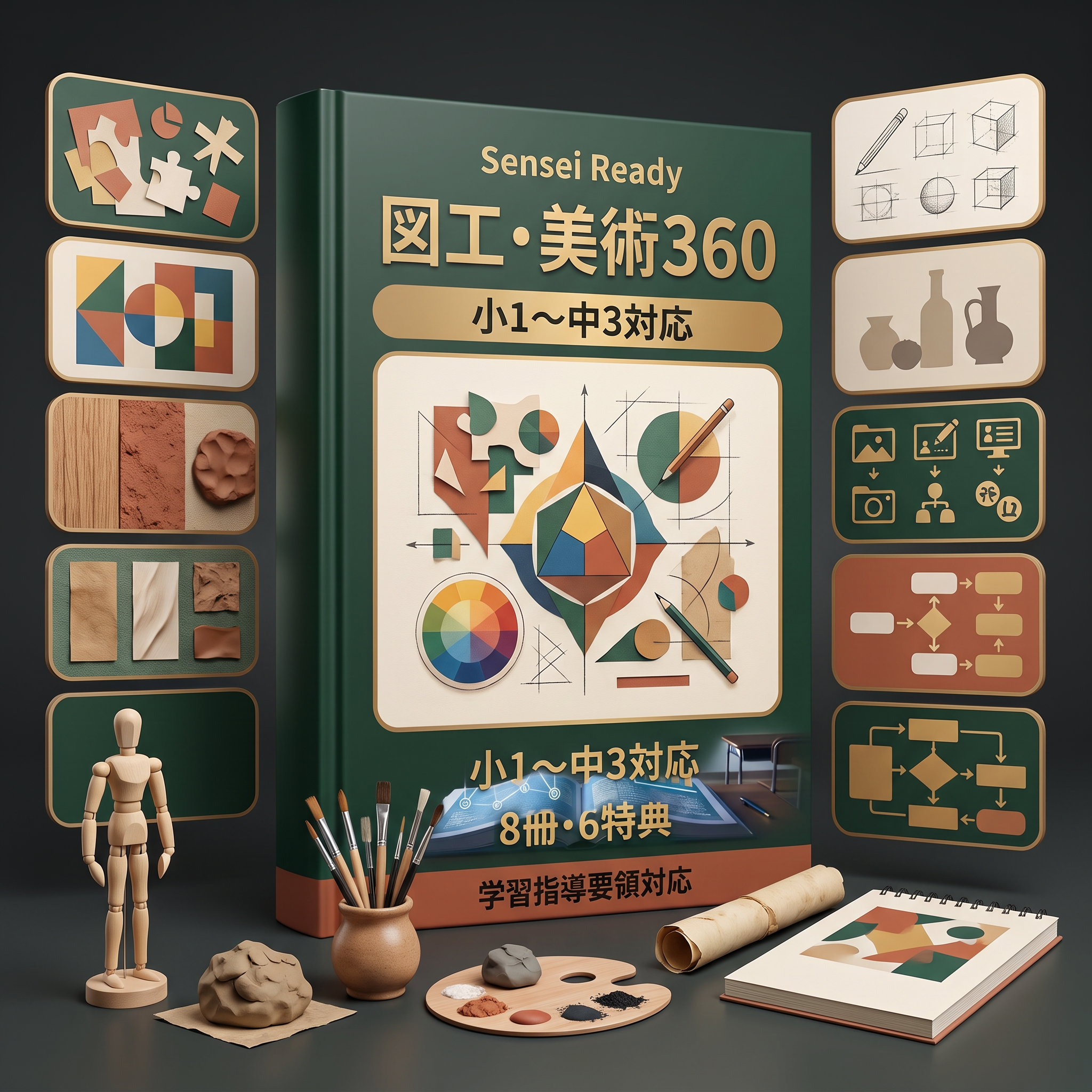 図画工作360【小学校版｜小1〜小6】