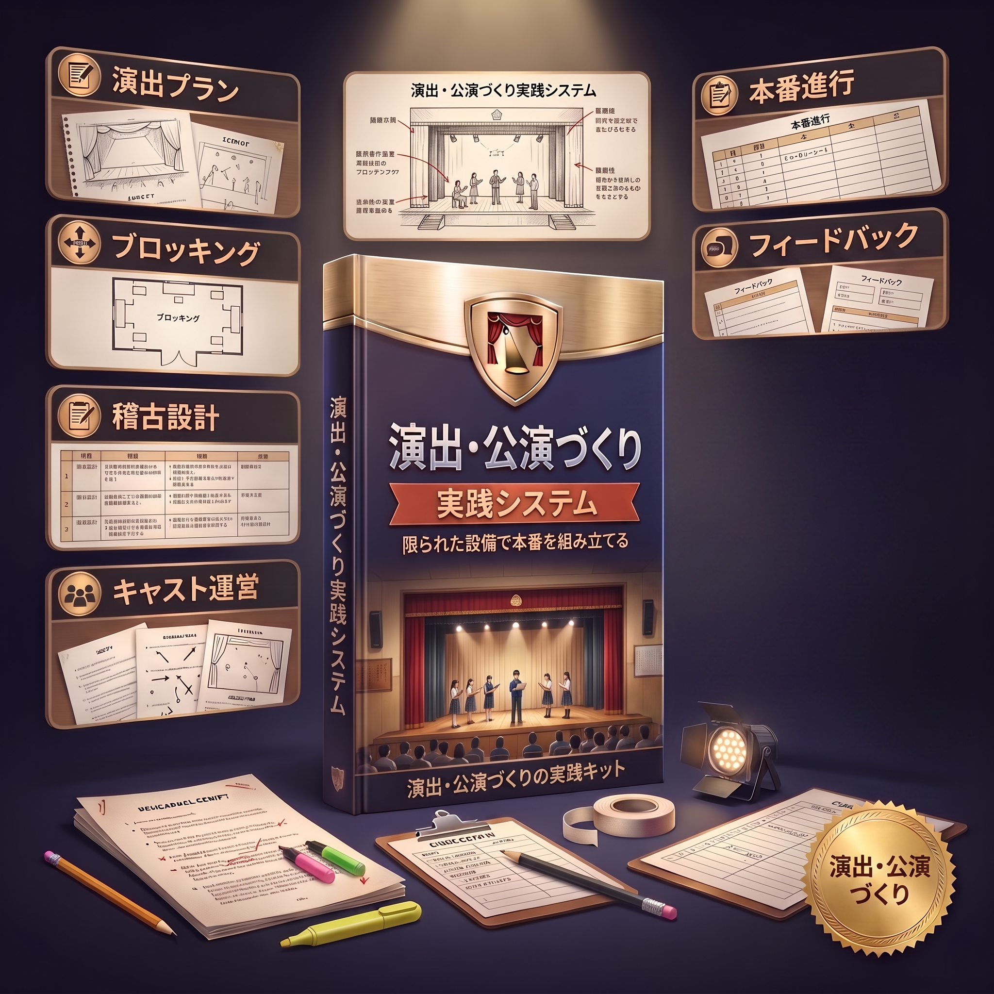 演出・公演づくり実践システム